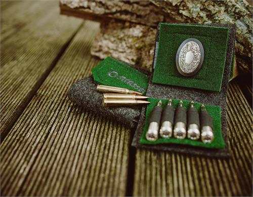 STRASSER pistol grip cap real silver